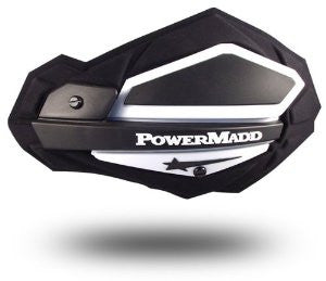 PowerMadd 34277 Black Hand Guard Race Flare