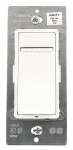 Leviton VRF01-1LZ Vizia RF + 1.5A Scene Capable Quiet Fan Speed Control , White/Ivory/Light Almond