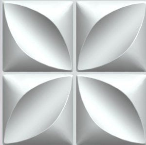 Contempo Living 3D-Token Wall Panel, 27-Square Feet