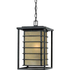 Quoizel JO1910IB Jonathan 1-Light Outdoor Hanging Lantern, Imperial Bronze