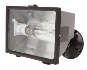 Designers Edge L-1760HPS 150-Watt High Pressure Sodium Commercial Flood Light, Bronze