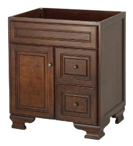 Foremost HANA3021D Hawthorne 30-Inch Vanity, Dark Walnut