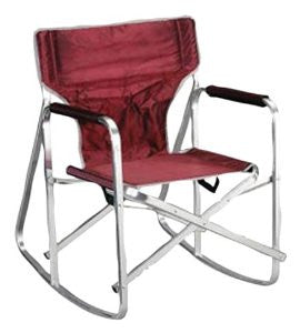Stylish Camping Rocking Full - Back Folding Director's Chair