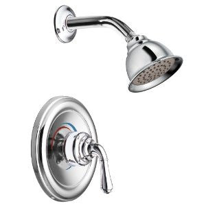 Moen T2524 Monticello Standard Shower Trim Kit without Valve, Chrome