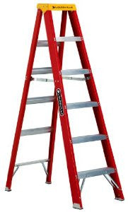 Louisville Ladder L-3016-08 300-Pound Duty Rating Fiberglass Stepladder, 8-Feet