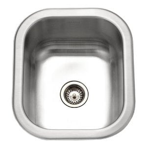 Houzer CS-1307-1 Club 12-7/16-by-14-11/16-Inch Undermount Stainless Steel Bar or Prep Sink