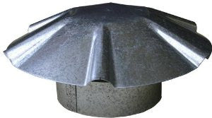 Speedi-Products EX-RCGU 08 8-Inch Diameter Galvanized Umbrella Roof Vent Cap