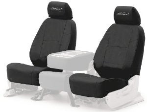 Coverking Custom-Fit Rear Bench Seat Cover-Ballistic Cordura Fabric, Charcoal