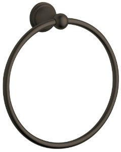 Grohe 40 151 Geneva Towel Ring 8",