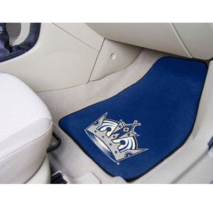 Fanmats 10650 NHL Los Angeles Kings Front Row Nylon Carpet Car Mat - 2 Piece