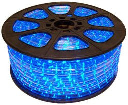 CBconcept 120VLR-150FT-B Blue 150-Feet 120-volt 2-Wire 1/2-Inch LED Rope Light, Christmas Lighting, Indoor/Outdoor Rope Lighting
