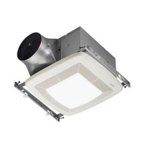 Broan XB110L Ultra X1 Single-Speed Series Ventilation Fan with 36-watt Fluorescent Bulb and 4-watt Night Bulb