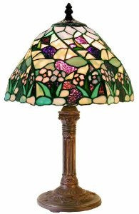 Tiffany-style Lake Table Lamp