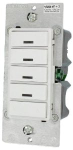 Leviton VRCS4-M0Z Vizia RF + 4-Button Remote Scene Controller