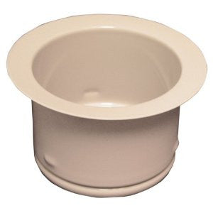 Waste King 3144 3-Bolt Extended 3-Bolt Mount Sink Flange, Biscuit