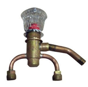 Belvedere 622TC Deck Mount Flo-Temp Faucet with Tailpiece, Chrome