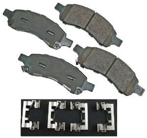 Akebono ACT1169A ProACT Ultra-Premium Ceramic Brake Pad Set