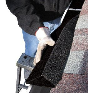 GutterStuff PRO 5-Inch K Style Foam Gutter Filter Insert, 32-Feet