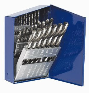 IRWIN 60138 29-Piece Metal Index Black Oxide 118 Degree Tip Drill Bit Set
