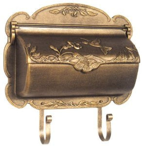 Special Lite Products SHB-1004-BR Hummingbird Horizontal Mailbox, Bronze