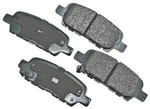Akebono ACT905 ProACT Ultra-Premium Ceramic Brake Pad Set