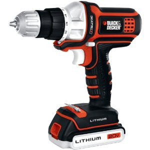Black & Decker BDCDMT120-2 20-volt Matrix Drill with 2 Batteries