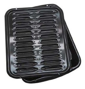 Porcelain Broiler Pan, 2-Piece