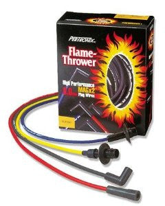 Pertronix 708107 Flame-Thrower Black Custom Fit 8 Cylinder Spark Plug Wire