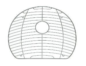 Kohler K-2996 Large Bowl Stainless Steel Sink Rack for select Undertone Series Sinks,