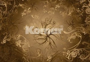 Brewster 8-703 Komar Wall Mural with Paste Gold, 12-Foot 1-Inch by 8-Foot 4-Inch