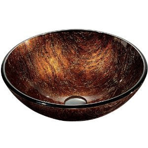 VIGO VG07029 Kenyan Twilight Vessel Sink