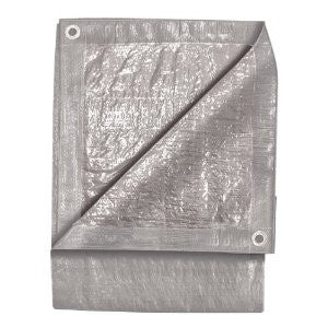 TEKTON 6342 14-Foot by 18-Foot Silver Tarp