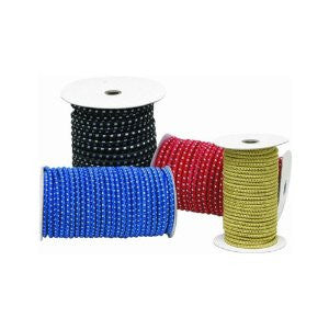 CargoBuckle F05388 3/8-Inch by 100-Feet Utility Stretch Cord Reel, Red