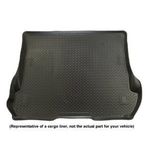 Husky Liners Custom Fit Molded Rear Cargo Liner for Select Jeep Wrangler Models (Black)