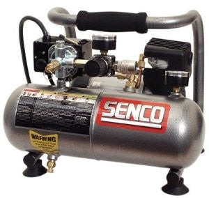 Senco PC1010 1-Horsepower Peak, 1/2 hp running 1-Gallon Compressor