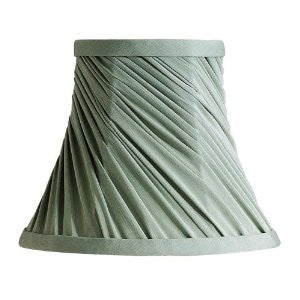 Laura Ashley SLC207 Chelsea 7-Inch Bell Clip Shade, Sage