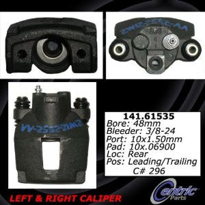 Centric Parts 141.61535 Semi Loaded Friction Caliper