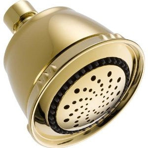 Delta Faucet 52678-PB-PK Universal Showering Components, 5-Setting Showerhead, Polished Brass