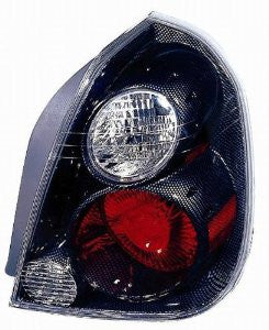 Depo 315-1938P-AS3 Nissan Altima Carbon Fiber Tail Light Assembly with Red/Clear Lens