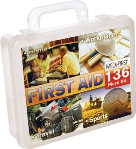 Medique 40136 Multi-Purpose First Aid Kit, 136-Piece