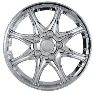 Bully Imposter WH530-15C-BX, Universal Fitment, 15" Chrome Wheel Cover, Pack of 4