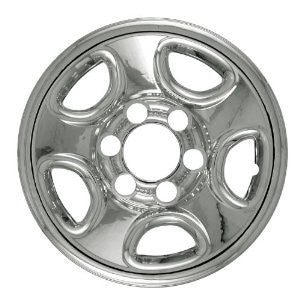 Bully Imposter IMP-08X, Chevrolet, 16" Chrome Replica Wheel Cover, Pack of 4