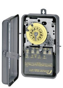 Intermatic T174R DPST 24 Hour 208-277-Volt Time Switch with 3R Steel Case