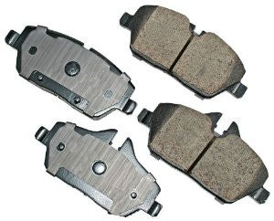 Akebono EUR1308 EURO Ultra-Premium Ceramic Brake Pad Set