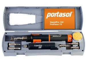 Portasol 010589330 Super Pro 125-Watt Heat Tool Kit with 7 Tips