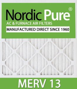 20x25x5 Honeywell Replacement MERV 13 Furnace Air Filter Qty 4