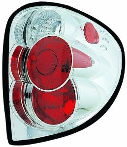 IPCW CWT-409C2 Dodge Caravan/Chrysler/Plymouth Voyager Crystal Clear Tail Lamp with Crystal Eyes - Pair