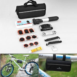 16 in 1 Multi Function Bike Bicycle Cycling Maintenance Aid Repair Backup Tool Kit