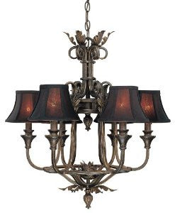 World Imports Lighting 7243-89 Pavia 6-Light Chandelier, Bronze