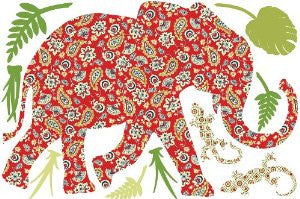 Brewster WPZ93891 Wall Pops Mabuza the Elephant from ZooWallogy